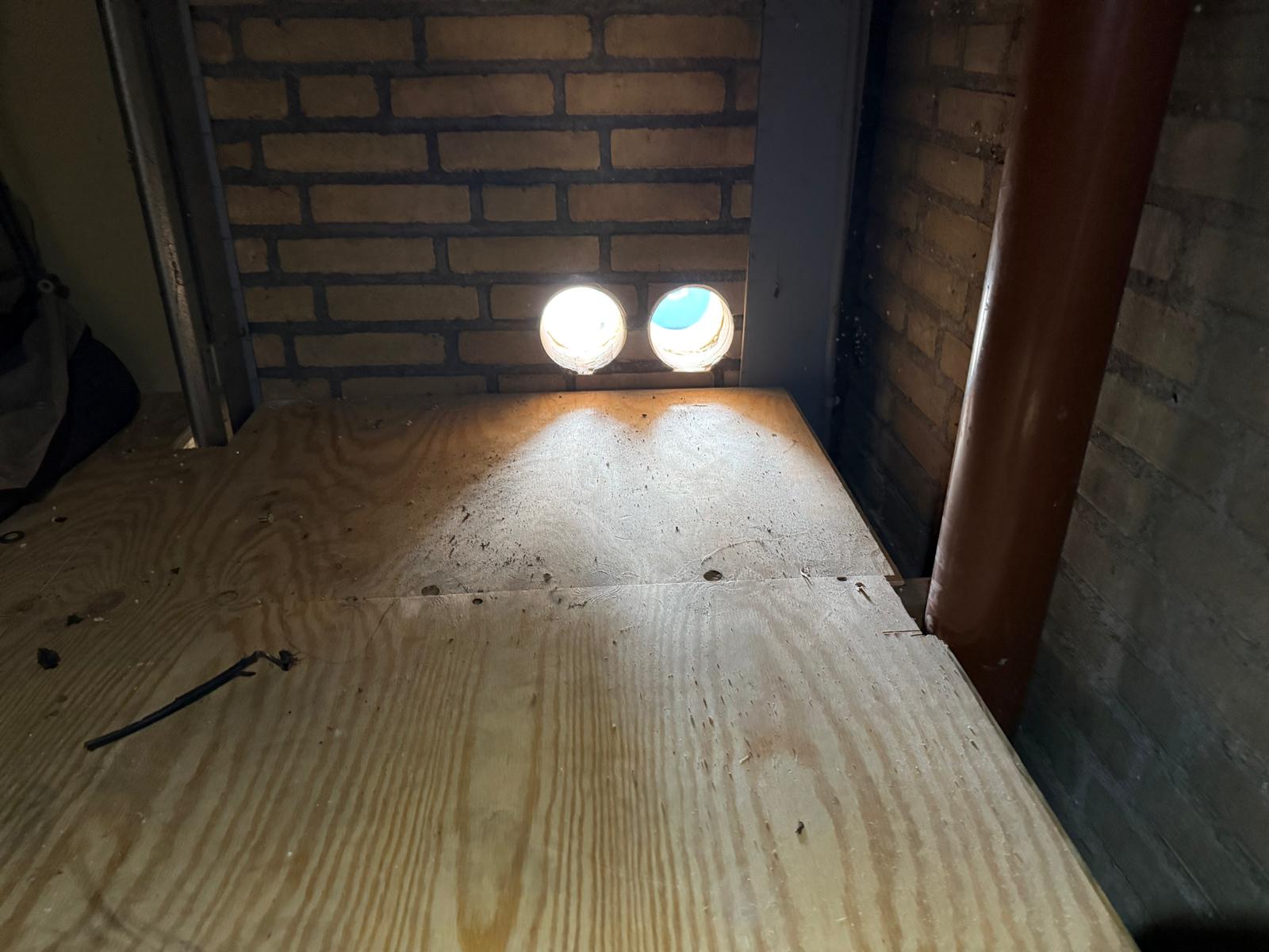 Kernboring voor riool doorvoer