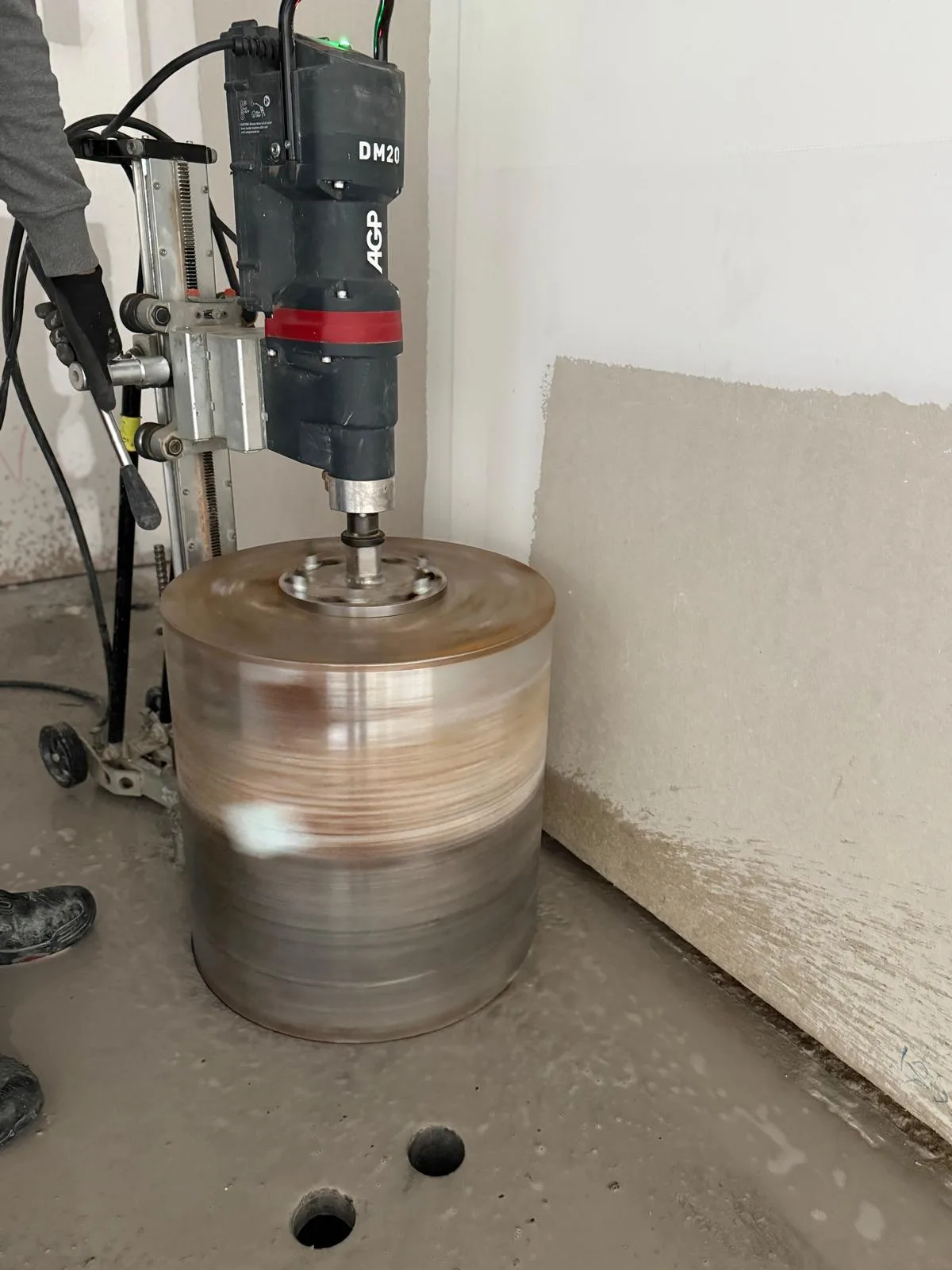 Betonboring in fundering