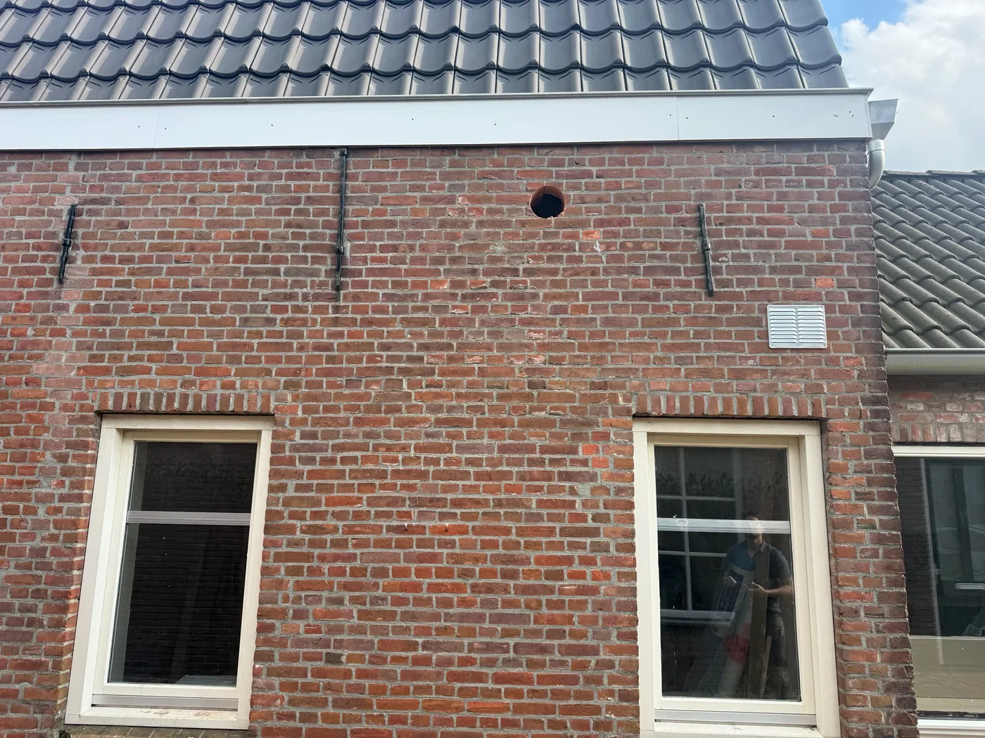 Gevelboring Weert oud pand 1922