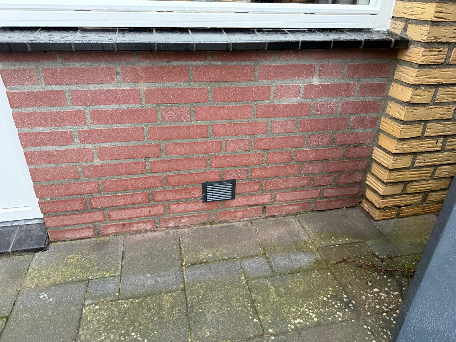 Kruipruimte ventilatie nette afwerking